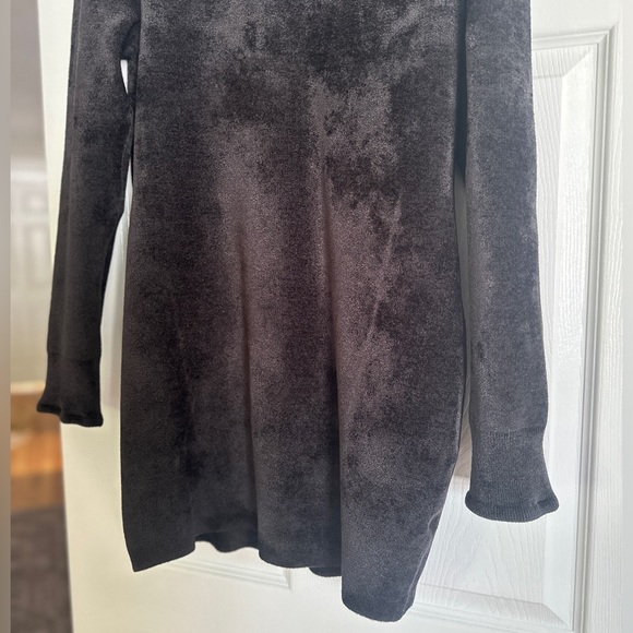 House of CB TAYA Long Sleeve, Short Dress in dark grey - Picture 4 of 7